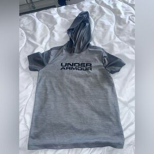 YM Under Armour Tee with Hood